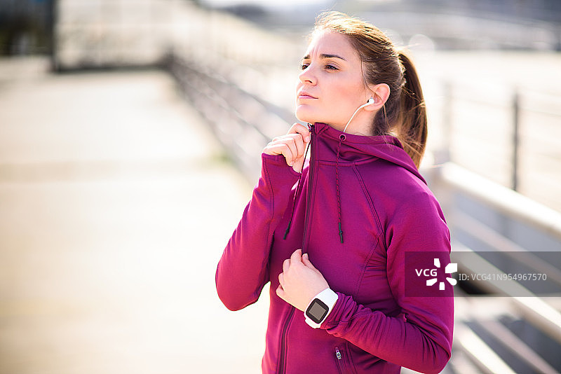 女运动员图片素材