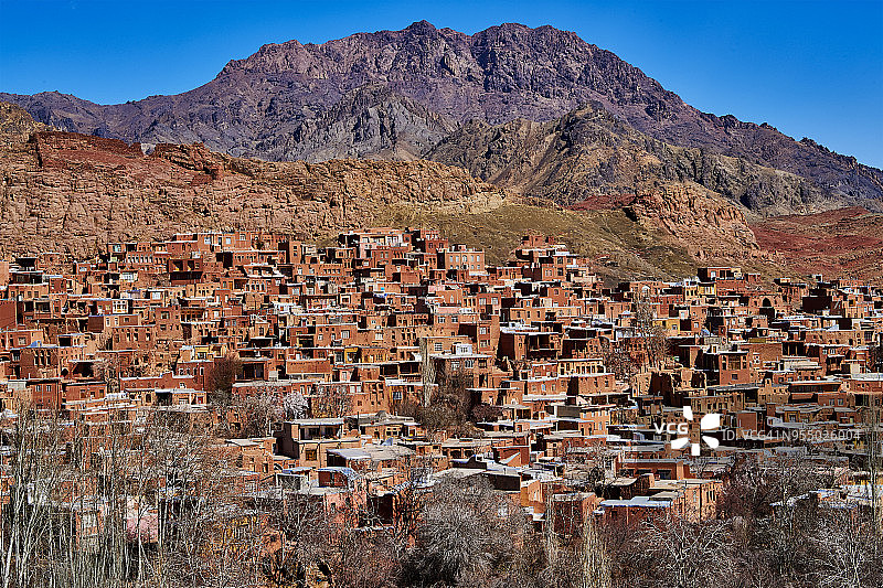 伊朗阿卜耶内村图片素材