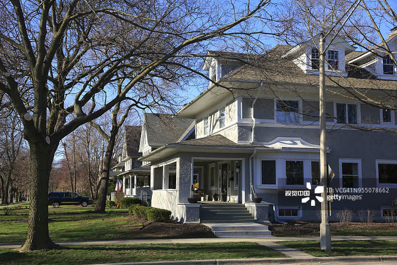 欧内斯特·海明威的童年故居图片素材