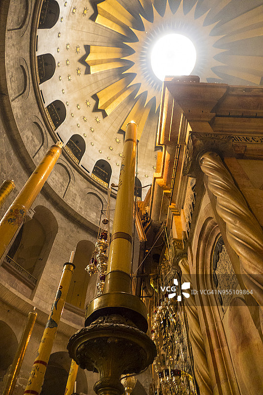 圣墓教堂内的坟墓图片素材