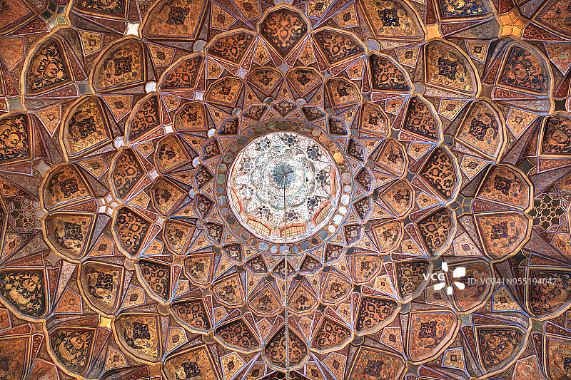 伊朗伊斯法罕的哈什特·贝赫什特宫图片素材