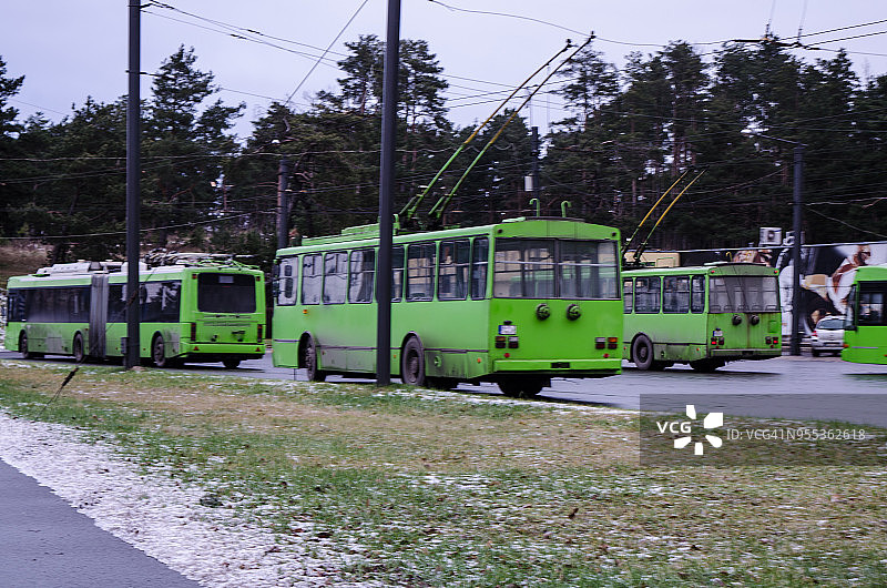 考纳斯无轨电车图片素材