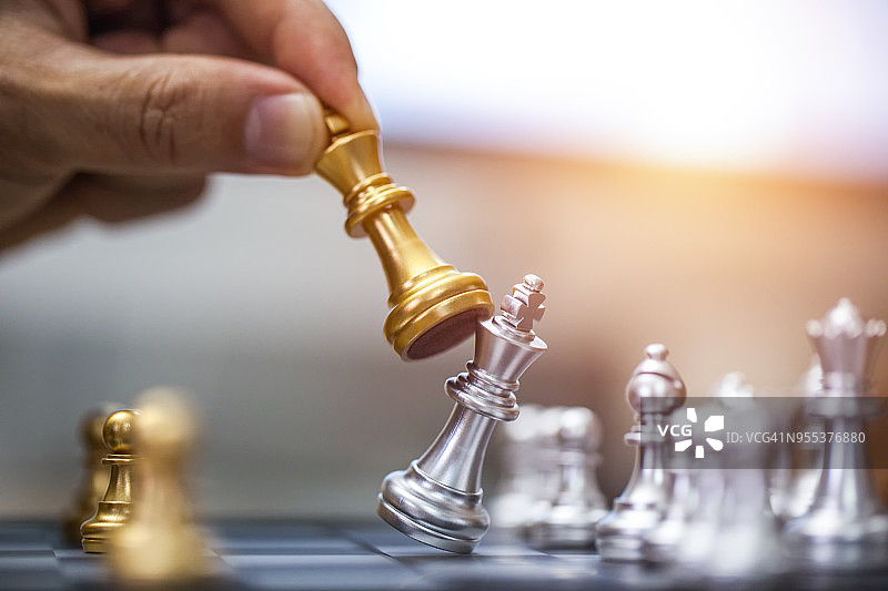 商人正在下棋图片素材