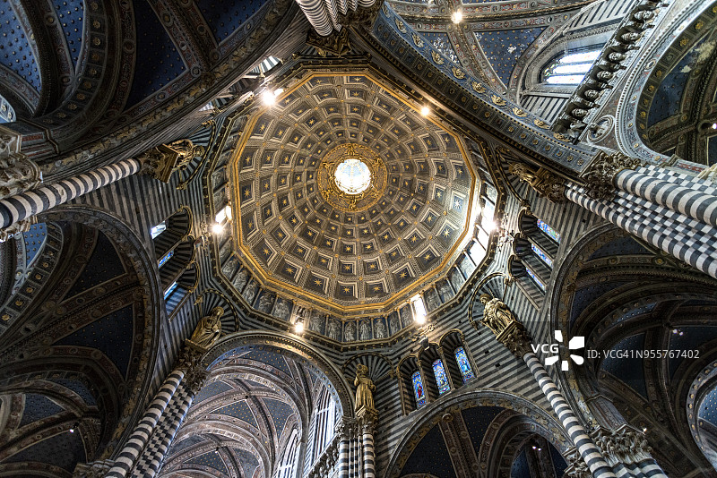 意大利锡耶纳大教堂图片素材