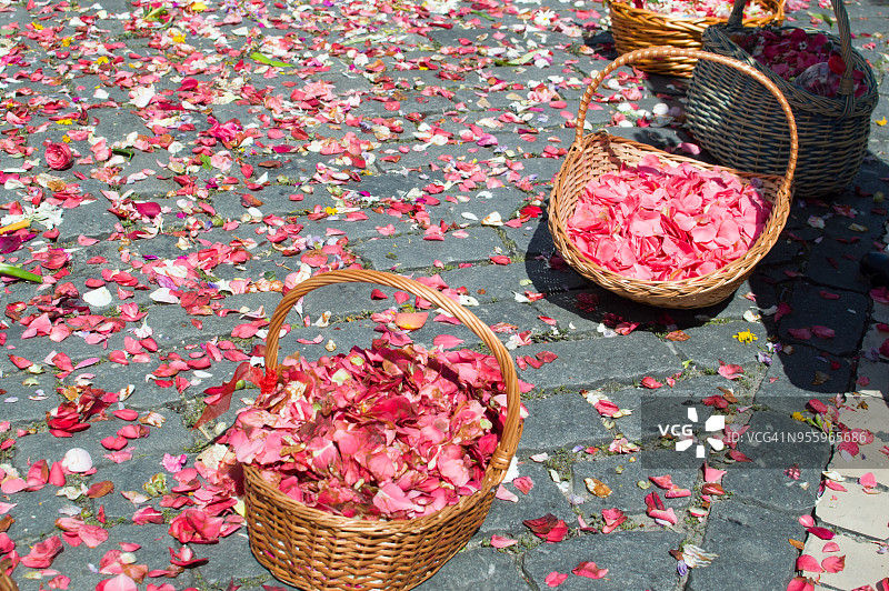 巴塞卢什花卉节（葡萄牙）图片素材