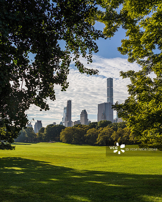 纽约中央公园的风景图片素材