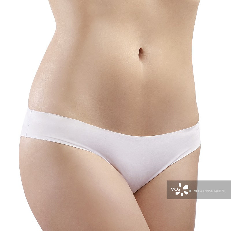 女人腹部图片素材