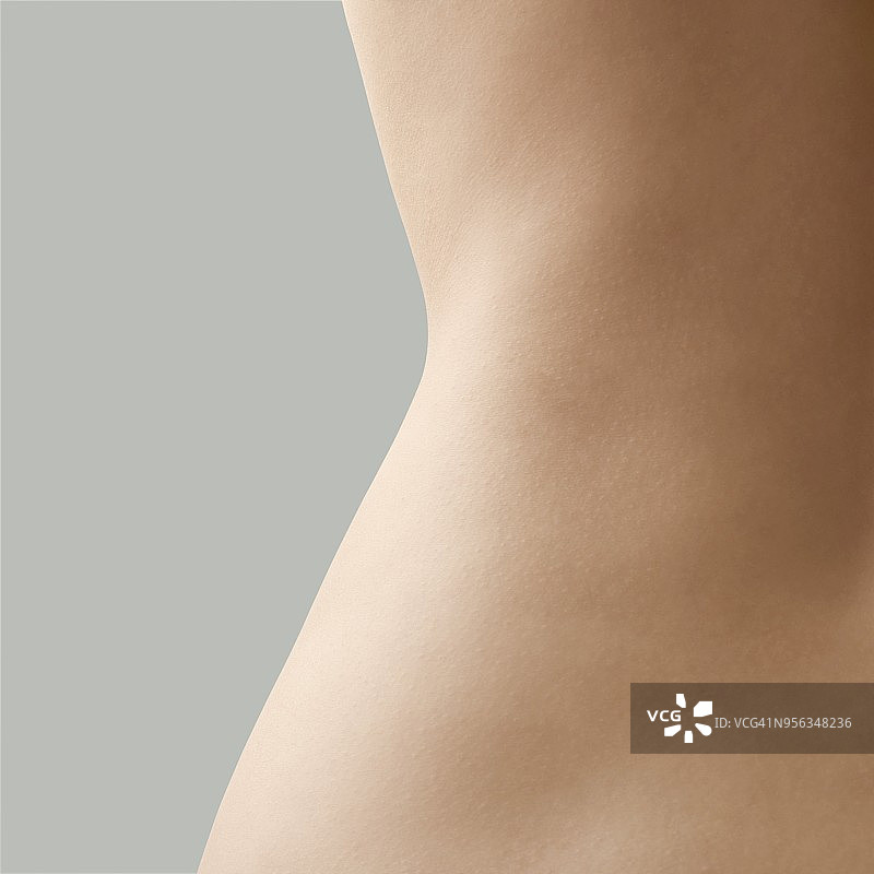 女人的腰部图片素材