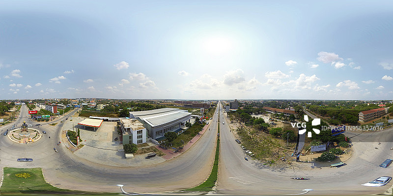 柬埔寨西北部马德望的宁静风景图片素材