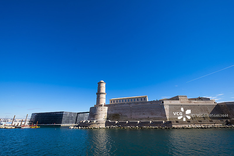 马赛的圣让堡图片素材