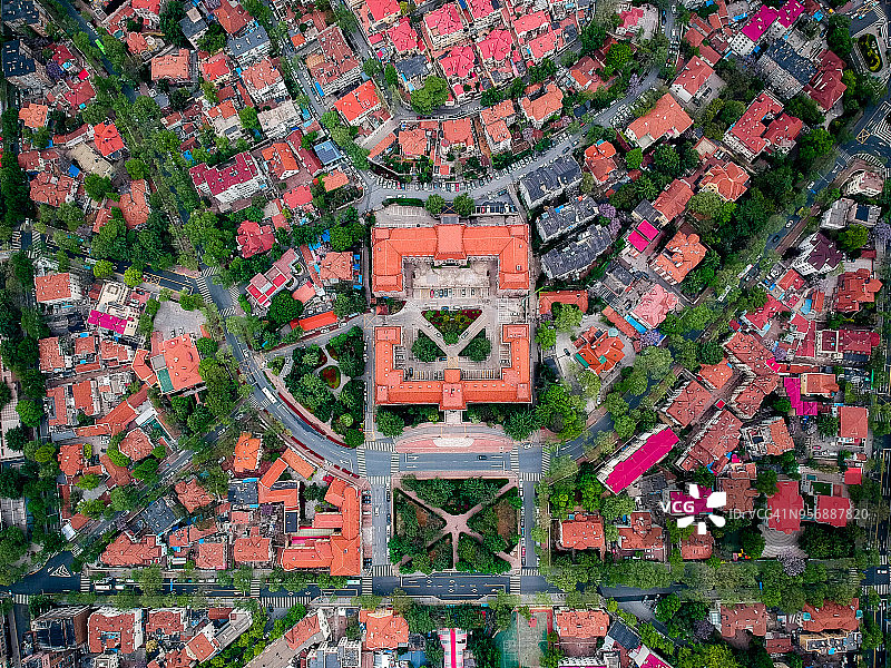 青岛德国殖民时期风格建筑图片素材