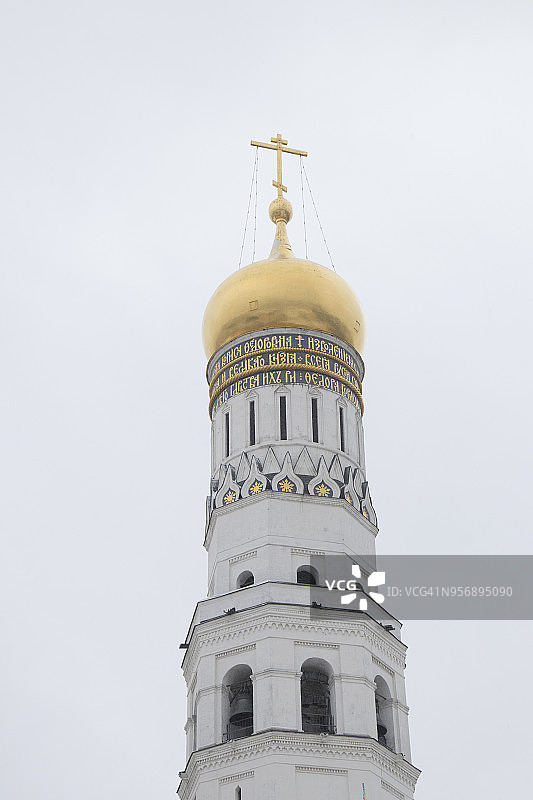 克里姆林宫的东正教教堂，与母猪图片素材