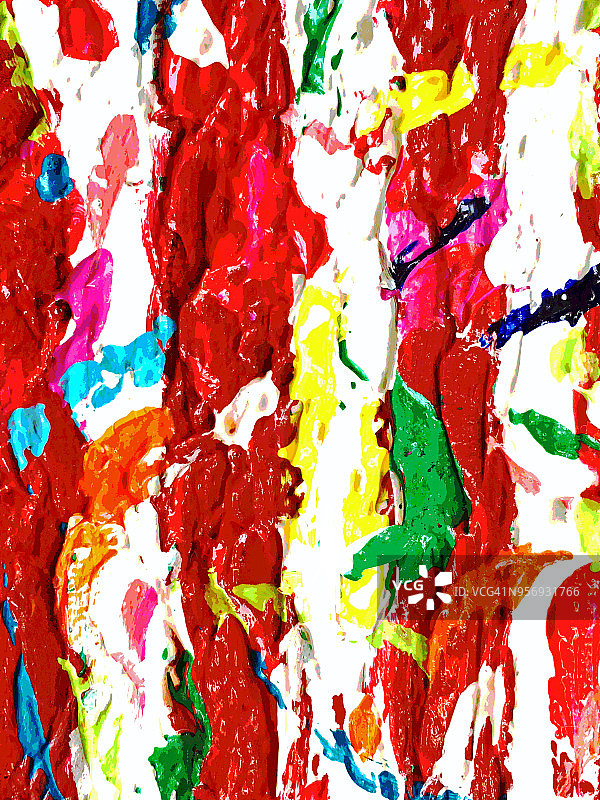 美国国旗丙烯画图片素材