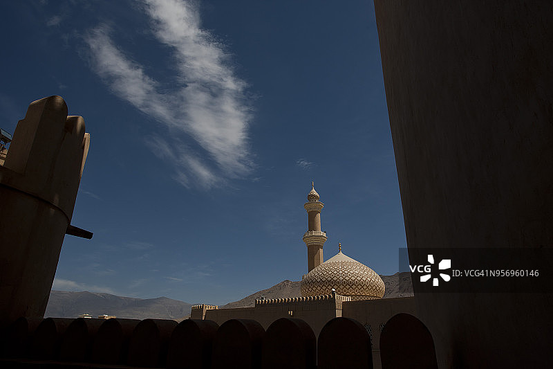 阿曼尼兹瓦：中东旅行图片素材