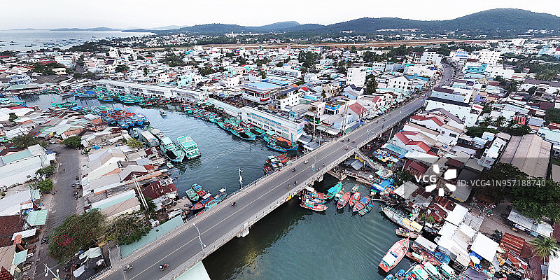 越南富国岛阳东镇夜市图片素材
