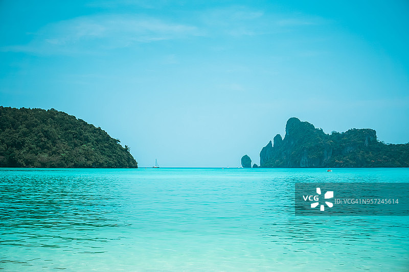 皮皮岛的壮丽景色图片素材