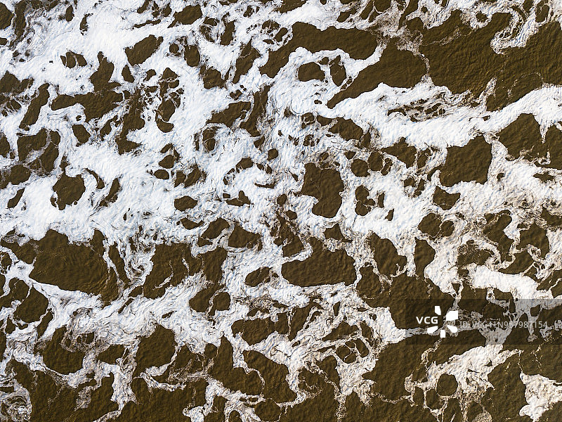 2018年圣约翰河洪水，加拿大新不伦瑞克省弗雷德里克顿图片素材