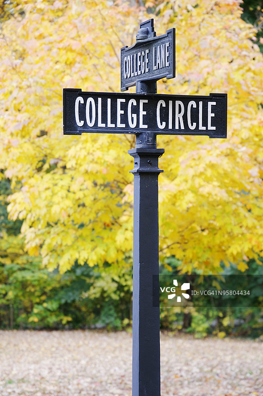 返校季 - 大学校园标志图片素材