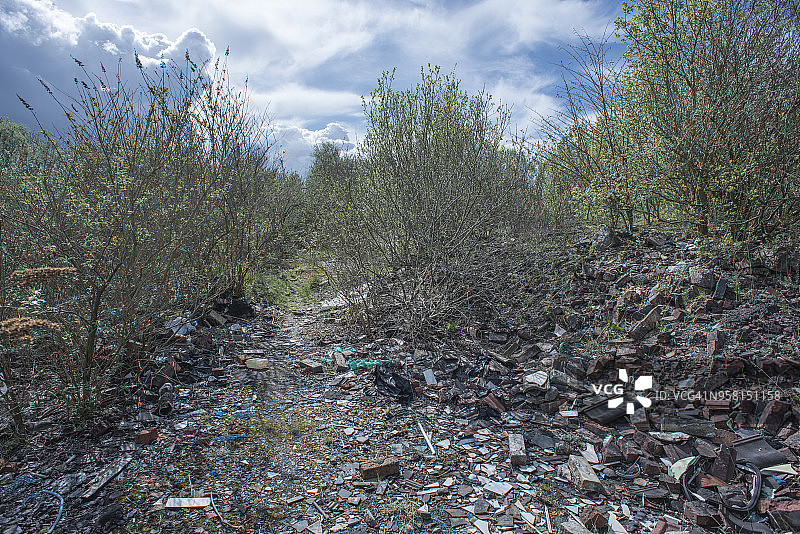 废弃土地图片素材