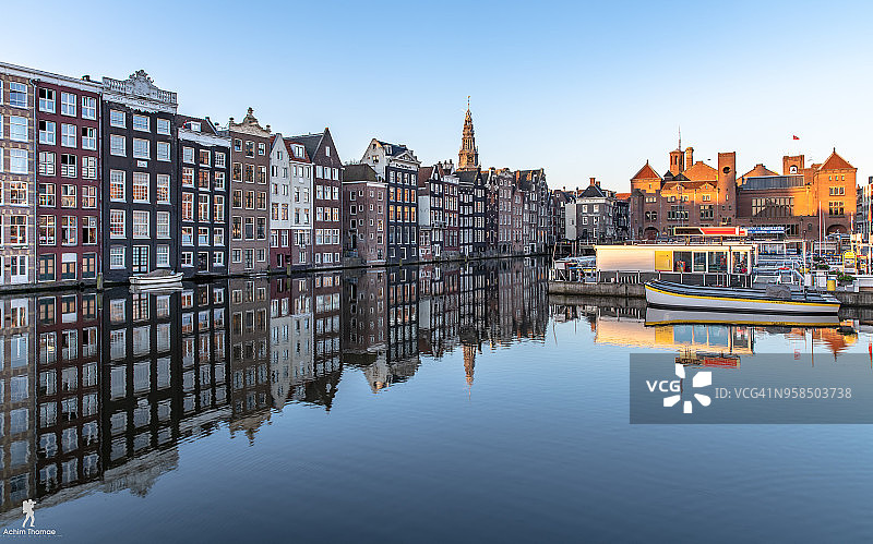 荷兰阿姆斯特丹城市风光图片素材