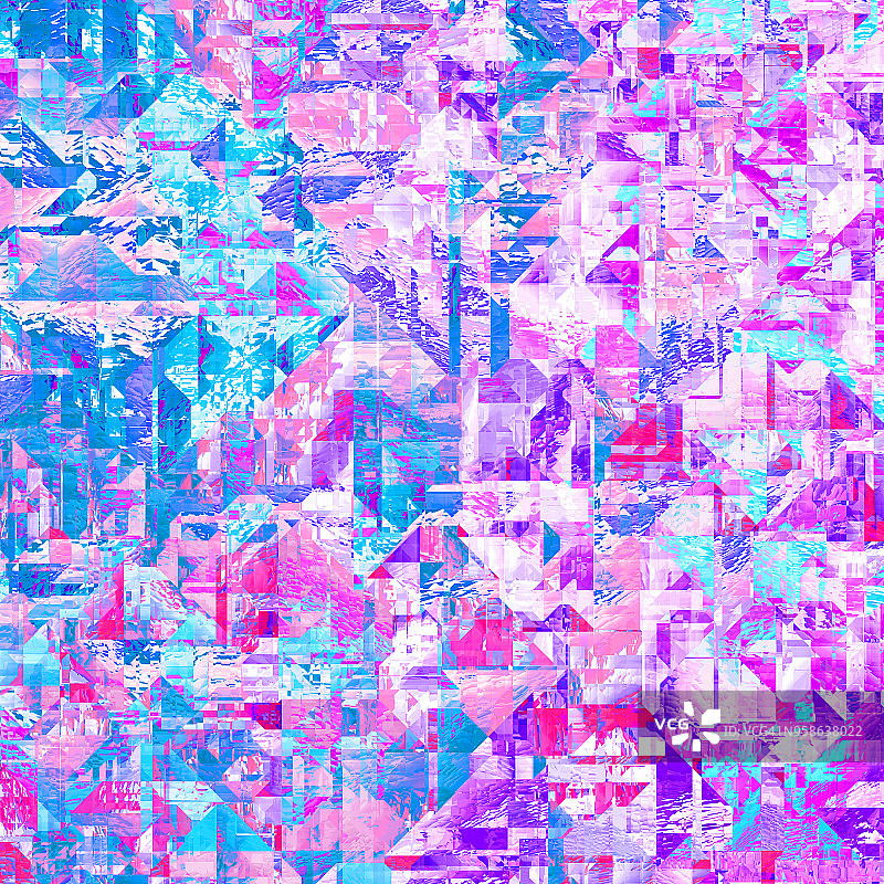 彩色三角形抽象背景图片素材