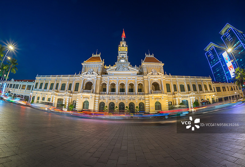 胡志明市人民委员会大楼图片素材