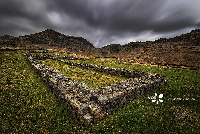 哈德诺特罗马堡垒图片素材