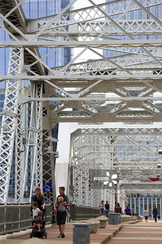 约翰·赛根塔勒人行天桥图片素材