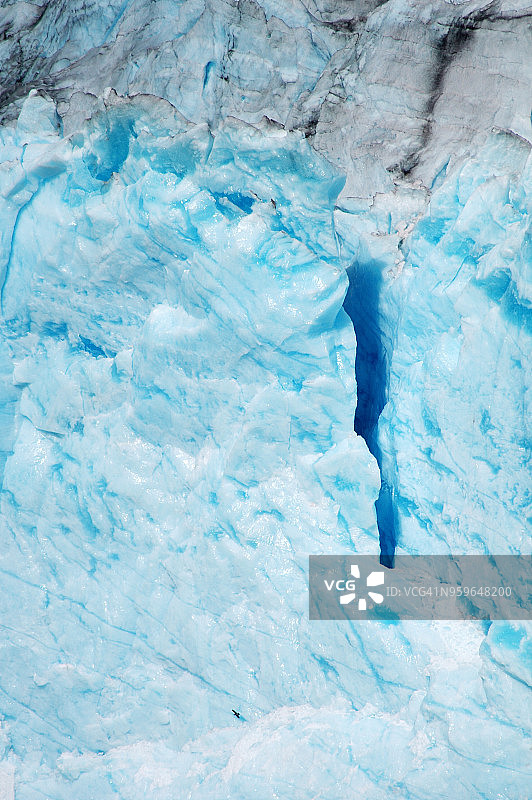 冰川裂缝图片素材