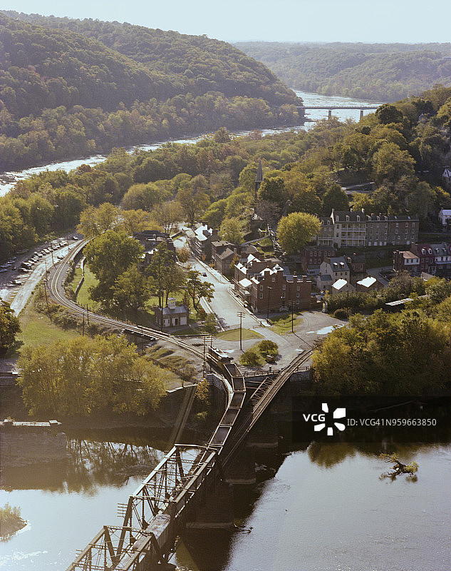 谢南多厄河风光图片素材
