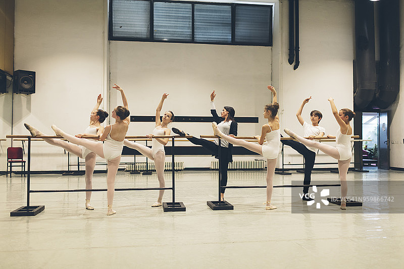 芭蕾舞学校图片素材