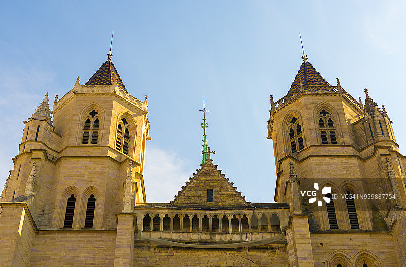 第戎圣母院图片素材