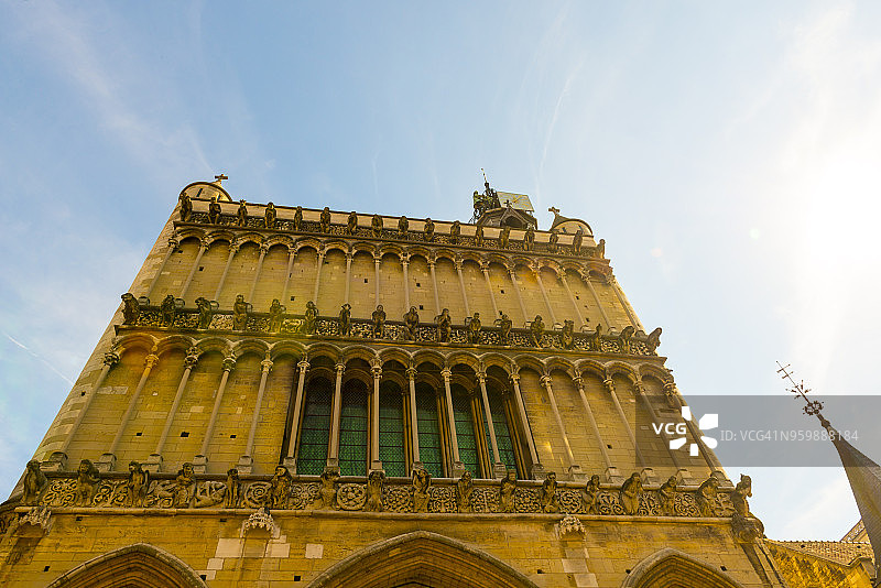 第戎圣母院图片素材