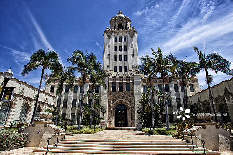 比弗利山市政厅图片素材