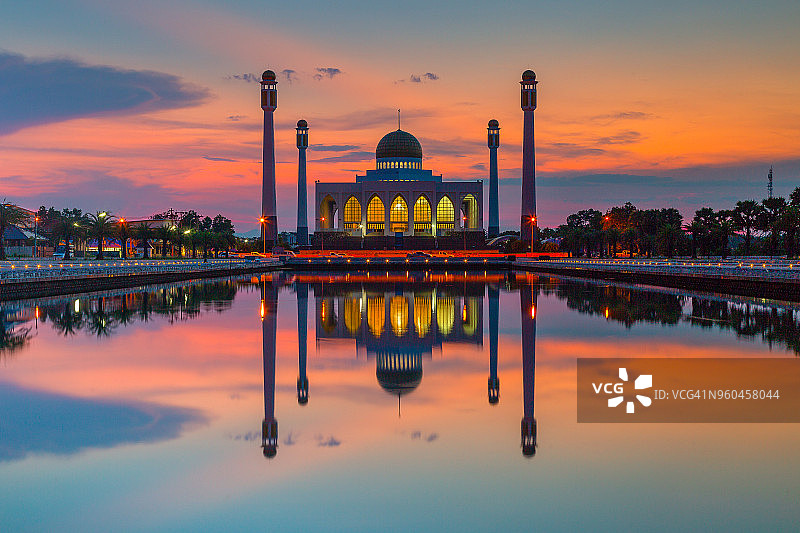 宋卡中央清真寺图片素材