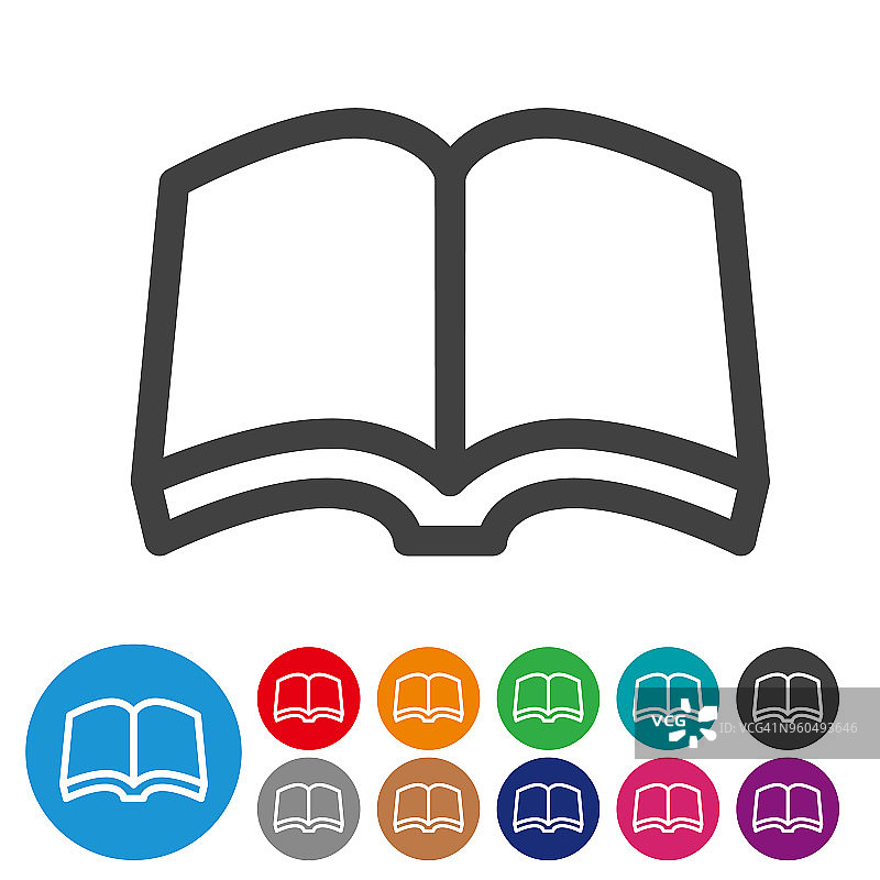 书籍与教育图标 - 图标系列图片素材