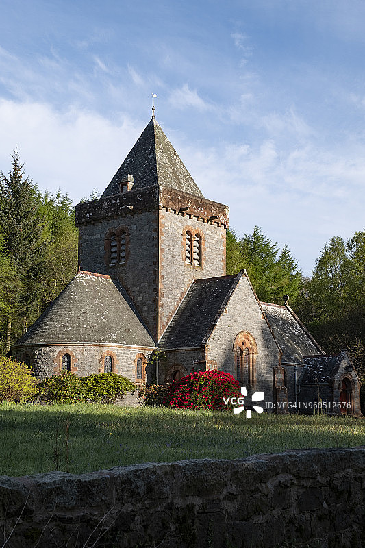 苏斯威克教区教堂，苏格兰图片素材