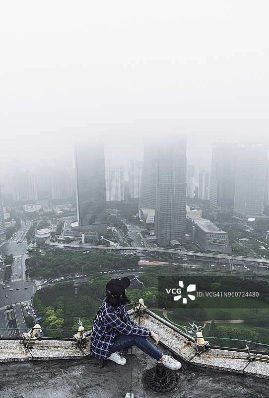 直升机停机坪上的微型7号图片素材