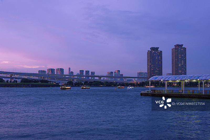 台场海滨图片素材