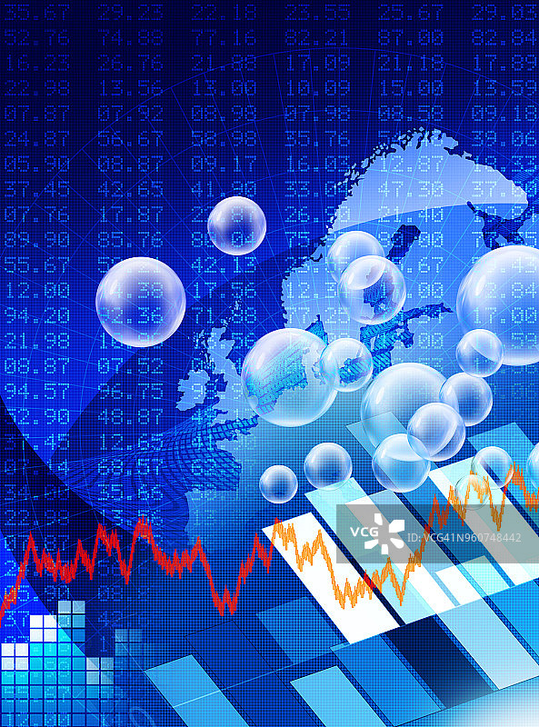 商业泡沫图片素材