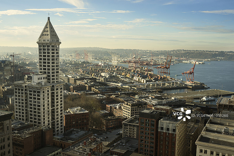 史密斯塔城市景观（高角度）图片素材