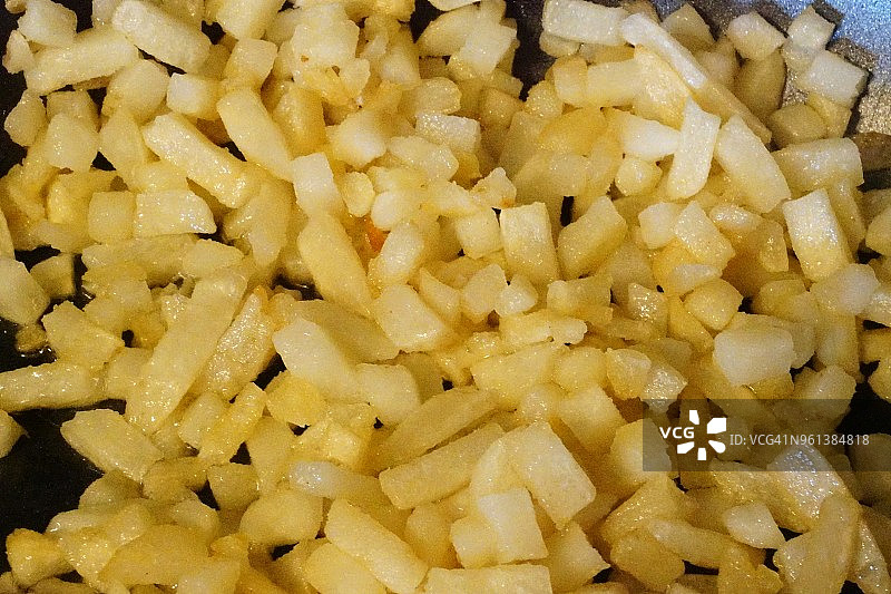 一份炸土豆丝（马铃薯）图片素材