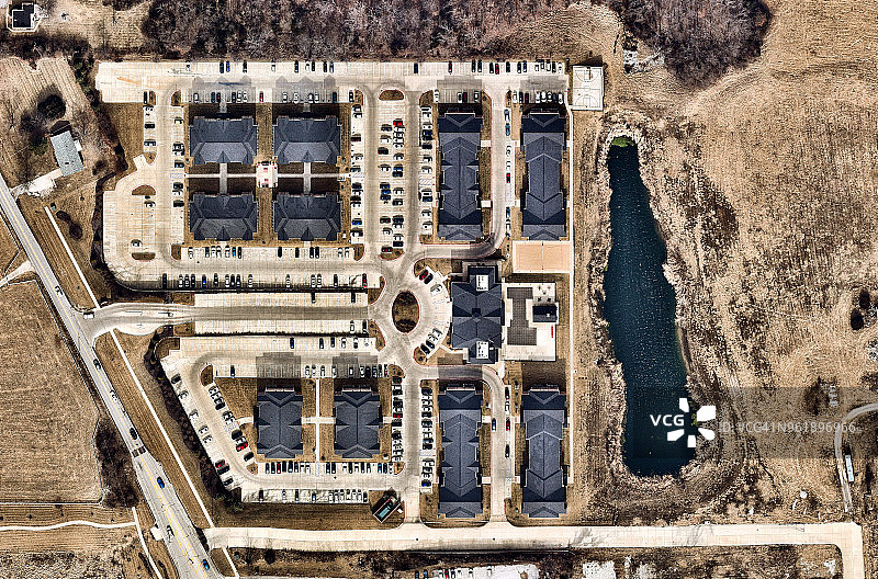 美国密苏里州哥伦比亚市的行政大楼图片素材