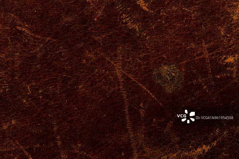 带有深色边缘的Grunge旧皮革纹理图片素材