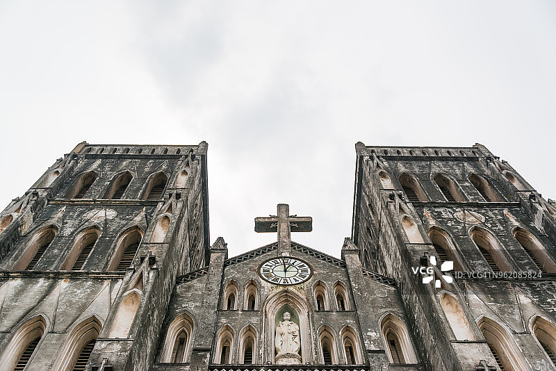 越南河内圣约瑟夫大教堂图片素材
