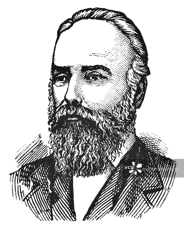 马修·贝利·贝格比19世纪肖像图片素材