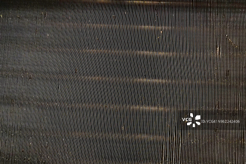 空调上的蒸发器和冷凝器盘管全景图片素材