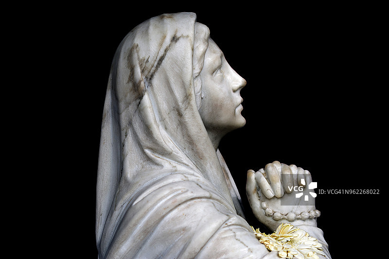 天主教圣人贝尔纳黛特图片素材