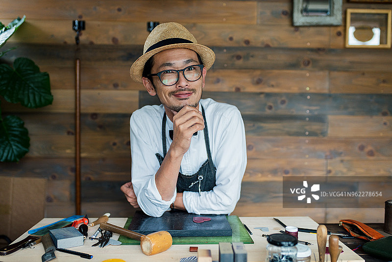 工匠肖像图片素材