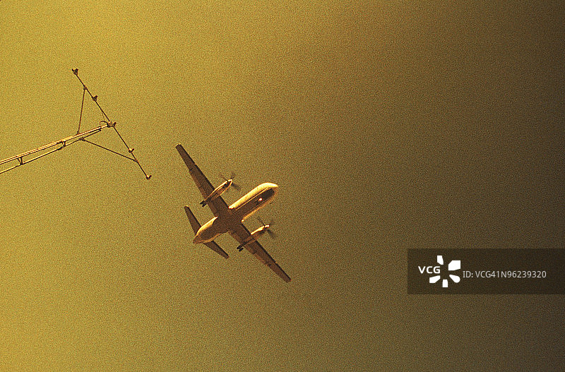 飞行中的飞机图片素材
